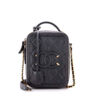 Chanel Filigree Vertical Vanity Case #210564C40B
